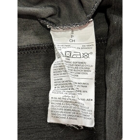 Old Navy Active Womens Breathe On Tank Top S Heathered Black Stretchy - Picture 5 of 5